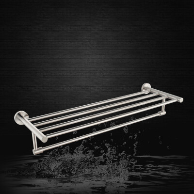 

HIDEEP Stainless steel single layer bath towel rack