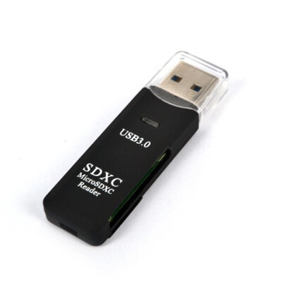 

элегантность на высокой скорости су / micro USB 3.0 sdxc чтения карт памяти microSD / TF / sd комплект флеш - карту usb3.0 адаптер