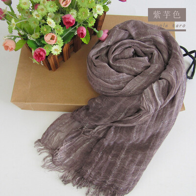 

Genuine Orangefox Silver Gingham Scarf