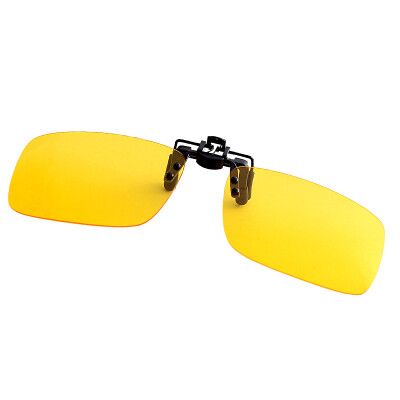 

DUSENNA Polarized Sunglasses Clips Sunglasses Clips Men Driving Myopia Glasses Clips Driving Mirrors Womens Day Brown