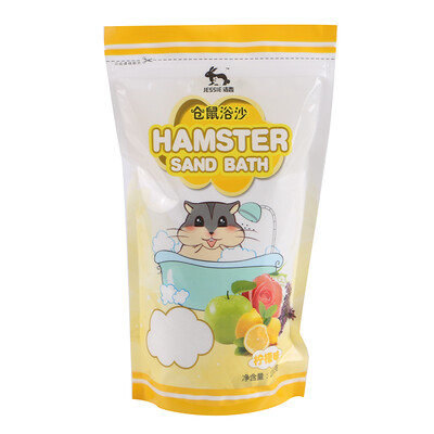 

Jesse (JESSIE) Hamster Baths 1kg Gold Bear Bubble Bath Sand Bath Hammura Urine Shampoo with Lemon Flavor