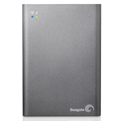 

Seagate Wifi Wireless Series Storage Device 2TB USB3.0 Mobile Hard Disk Grey (STCV2000300)