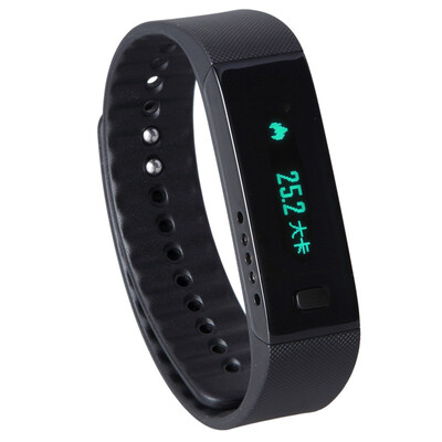 

Playing wah-ka 7050 smart sports bracelet waterproofing step sleep monitoring call reminders support WeChat sports support QQ health apple healthy black