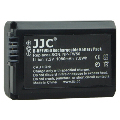 

JJC B-NPFW50 camera battery generation NP-FW50 Applicable Sony micro single A7II A7R A7S A6500 A6300 A6000 A5100 NEX-5 6 7 With waterproof battery box