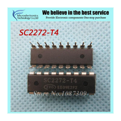 

10pcs free shipping SC2272-T4 SC2272 T4 SC2272T4 DIP-18 o digital reverberation circuit IC new original