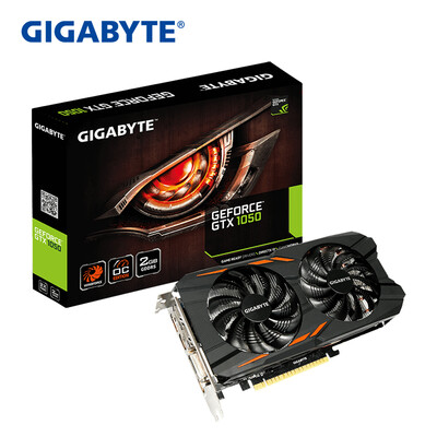 

Gigabyte GIGABYTE GTX 1050 WF2OC 1392-1506MHz 7008MHz 2G 128bit GDDR5 graphics card