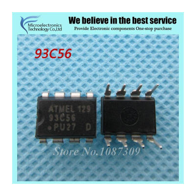 

10PCS free shipping AT93C56 93C56 DIP-8 EEPROM 256x8128x16 2K new original