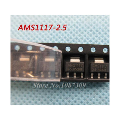 

200pcs free shipping AMS1117-2.5 AMS1117 2.5V 1A SOT-223 Voltage Regulato new original