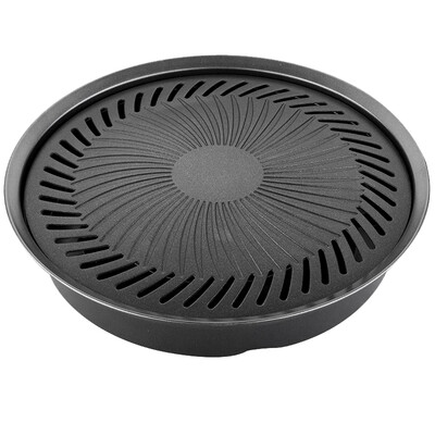 

IWATANI round baking tray self-driving equipment outdoor picnic card furnace baking tray ZK-05