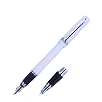 

Duke DUKE P06 1853 pearl white iridium gold pen pen 05mm 038mm double pen dual pen combination pen