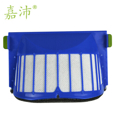 

Jia Pei SR-iR021 sweeping robot multilateral filter filter vacuum cleaner accessories for Ai Luo Bei iRobot 500600 series blue