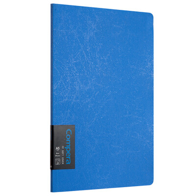 

Qixin COMIX A5 50 sheets PP surface glue book Notepad soft copy notebook Compera original series C7001 blue
