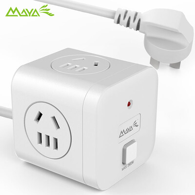 

Майя MAYA 1,8 Ми творческие куб повернуть четыре-разъем легкой портативного SY-T305 штекер монтажной плату подходящую для деловых поездок домашнего офиса