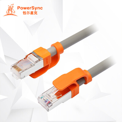 

Baosecker (PowerSync) CLN7GAR8080 семь типов экранов с двойной экранированной витой парой Гигабитная никелированная линия для гибки медных кабелей серого кабеля длиной 8 м