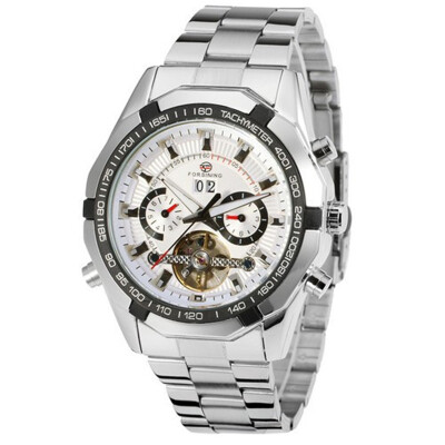 

Forsining Mens Gold Watches Automatic Watch Men Luxury Stainless Steel Mechanical Watch