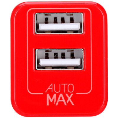 

MOMAX Apple Charger Dual Port USB Apple Android Phone Charger Charger 2.4A Fast Charger Phone Tablet iPad General Red