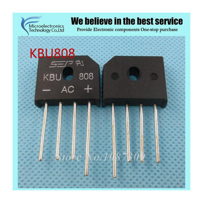 

10pcs free shipping KBU808 KBU-808 Bridge Rectifiers 800V 8A new original