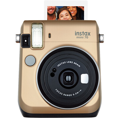 

Fuji (FUJIFILM) INSTAX камера для съемки камеры MINI70 песочное золото