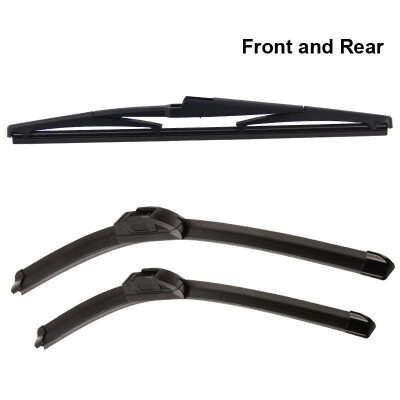 

Front & Rear Windscreen Wiper Blades for KIA Sportage SL 24"&18" Fit Hook Arms 2010 2011 2012 2013 2014 2015