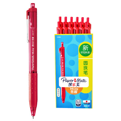 

Paper Mate Ballpoint pen 300 RT 0.5MM red paper box (12 packs