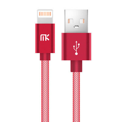 MK Lightning to USB Cable For iPhone Mini Short Long Fast Charger 02m 1m 2m 3m Mobile Phone Cables For iPhone 5 5s 6 6s