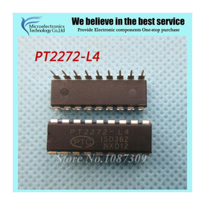 

10pcs free shipping PT2272-L4 PT2272 DIP-18 Encoding decoder IC new original