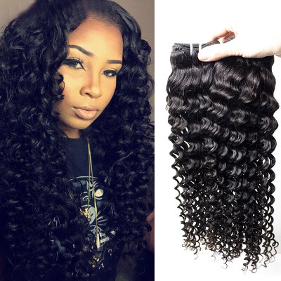 

Brazilian Virgin Hair Deep Curly Brazilian Hair Extensions 3 Bundles Brazilian Deep Weave Human Hair Weave Bundles Free Shipping