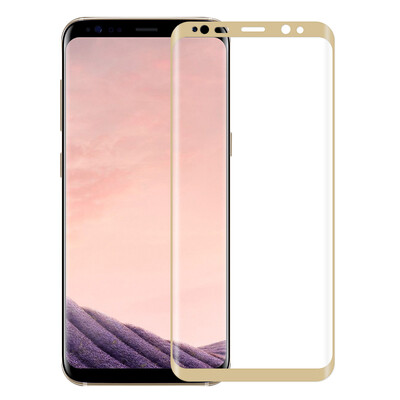 

Yomo Samsung S8 стальной мембраны мобильный телефон пленка защитная пленка 3D изогнутый стальной взрывобезопасный крышка все полноэкранное обложка фильма - золото