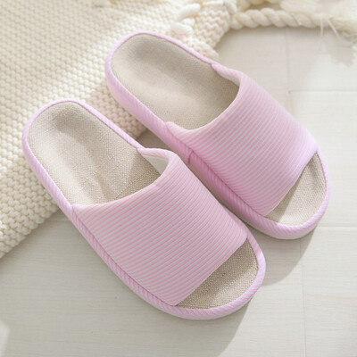 

Autumn Winter Men Slippers Household Striped Cotton Soft Fabric Slipper Water-proof Anti-slip Sole Indoor Slippers16104