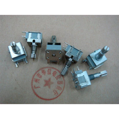 

Sound volume potentiometer encoder audio encoder 1400 Stepping handle length 15MM