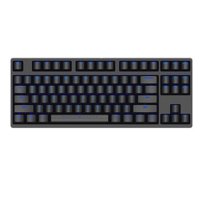 

Волшебное Duck M1S голубой подсветкой 87 ключ оригинальная игра Черри Черри вал оси механической клавиатуры чай