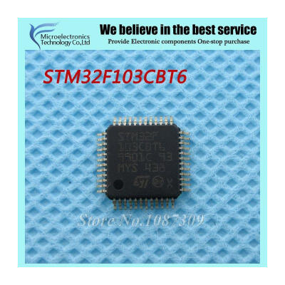 

5PCS free shipping STM32F103CBT6 STM32F103CB 32F103CBT6 128KB QFP48 ARM 100% new original quality assurance