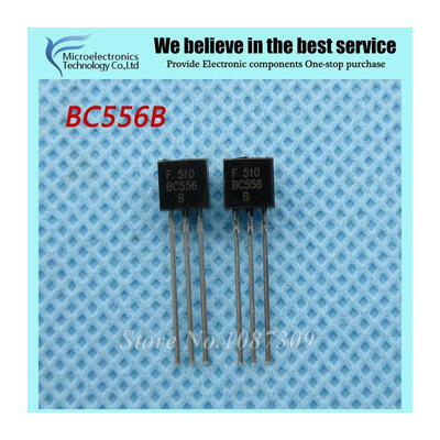

100pcs free shipping BC556B BC556 TO-92 Bipolar Transistors - BJT PNP -65V -100mA HFE/450 new original