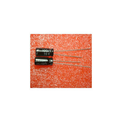 

Free shipping 10PCS Quality electrolytic capacitors 16V/100UF