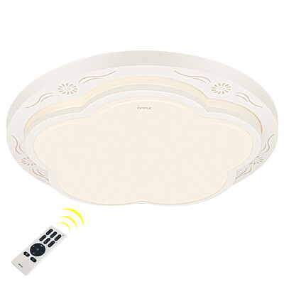 

OPPLE LED Ceiling Lamps Bedroom Lamps Remote Control Dimming Color Round Lights Monthly Diameter 535 cm 28 Watt 10-15 Flat Remote Control