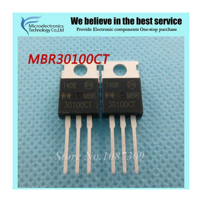 

10pcs free shipping MBR30100CT 30100CT MBR30100 Schottky & Rectifiers 30A 100V TO-220 new original