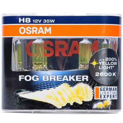 

Osram (OSRAM) fog Walker H16 yellow light bulb headlamp bulb fog lamp bulb halogen lamp [brightening 60%, color temperature 2600K] 12V19W