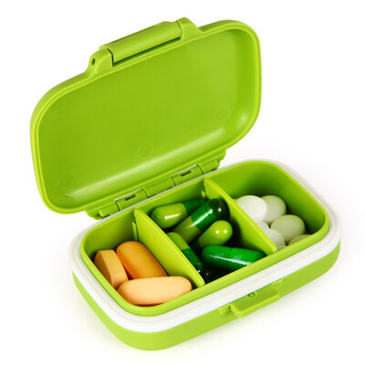 

Billion high EKOA kit portable small box sub-storage box seal points medicine box jewelery box apple green