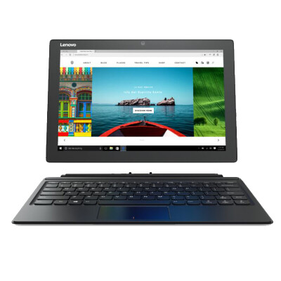 

Lenovo MIIX5 Plus с двумя-в-одном планшетным ПК 12,2 дюйма (i3-6006U 4G память / 128G / Win10 входит в комплект клавиатуры / стилуса / офис) Lightning Silver