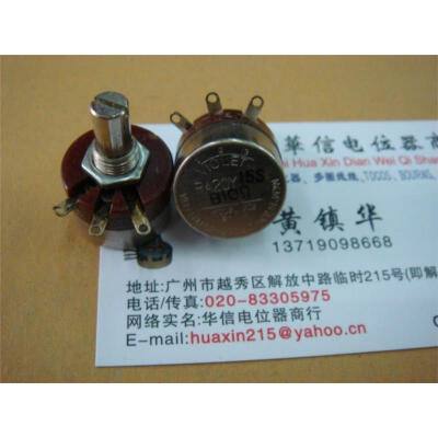 

RA20Y 15S B10R Europe 1W wirewound potentiometers