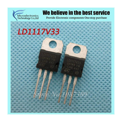 

20pcs free shipping LD1117V33 LD1117 LDO Voltage Regulators 33V 08A Positive new original