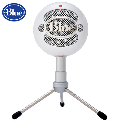 

Blue Snowball-iCE Snowball USB Конденсатор Микрофон Компьютерные игры Live Live Singing Singing Microphones Universal K Singing Bar Recording Texture White