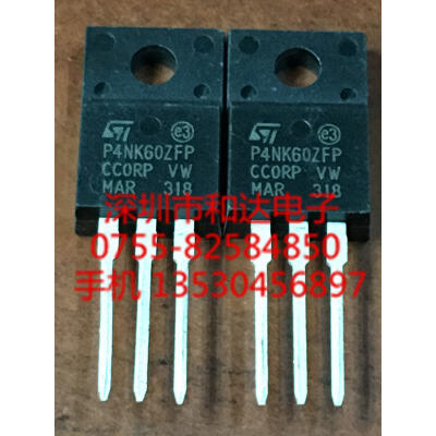 

P4NK60ZFP TO-220F
