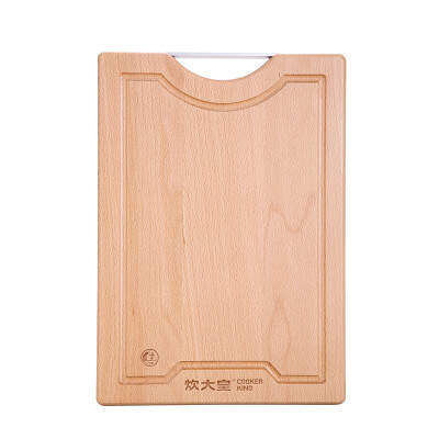 

【Jingdong Supermarket】 Cooking the emperor Cai board imported beech wood cutting board solid wood cutting board can be suspended board panel with guide sink WG15822