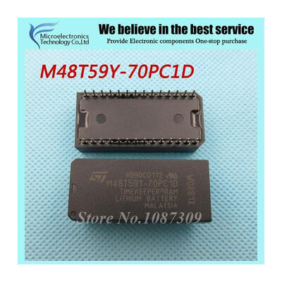 

10PCS free shipping M48T59Y-70PC1D M48T59Y M48T59Y-70 Real Time Clock 64K 8Kx8 70ns new original