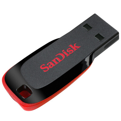 

SanDisk (CZ50) 8GB U диск черный и красный