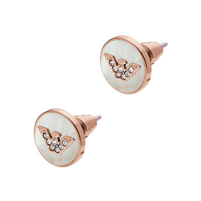 

Armani (Emporio Armani) Ms. rose gold pearl fritters piercing earrings EGS2311221