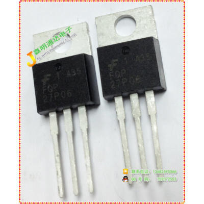 

Free shipping 10pcs/lot FQP27P06 TO-220 new original