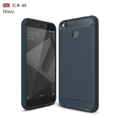 

GANGXUN Xiaomi Redmi 4X Case Anti-Slippery Scratch-Resistant Lightweight Soft Silicon Back Cover For Xiaomi Redmi 4 2017