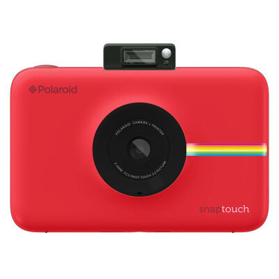 

Polaroid Snap Touch camera red (13 million 1080P 3.5 inch touch screen preview print phone Bluetooth editable